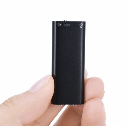 MINI DYKTAFON SZPIEGOWSKI PODSŁUCH DETEKCJA 8 GB