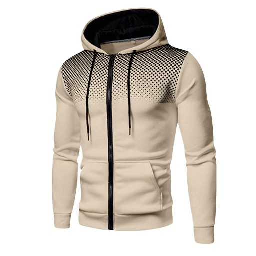 Męska Sportowa Bluza Z Kapturem W Stylu Casual