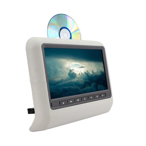 9-calowy monitor zagłówka samochodu System rozrywki dla tylnych siedzeń Odtwarzacz wideo DVD