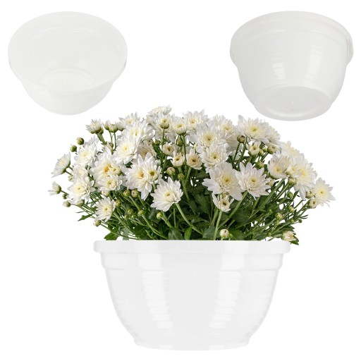 DONICZKA NA CMENTARZ PLASTIKOWA NAGROBKOWA MISA CMENTARNA 22cm