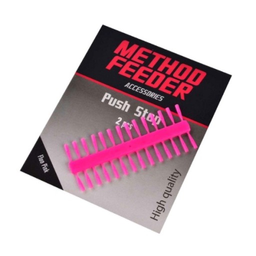 Winner Stoper Method Feeder Push Stop Różowe 2szt.