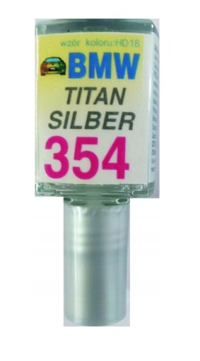 Zaprawka do rys 10ml BMW 354 TITAN SILBER TITANSILBER