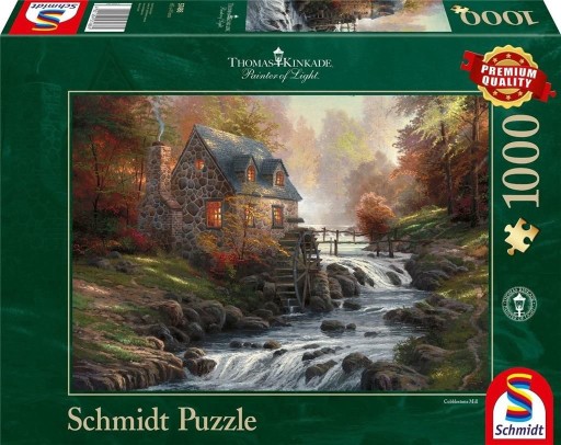 SCHMIDT SPIELE 1000 EL. THOMAS KINKADE W STARYM MŁ