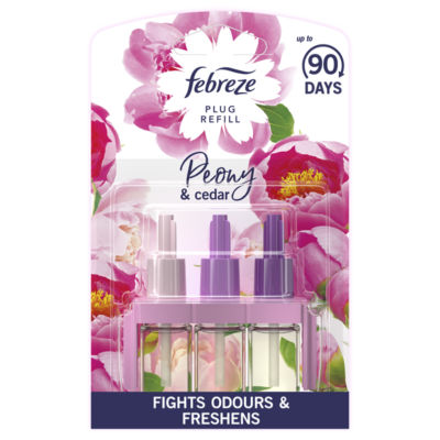 FEBREZE 3 Volution PEONY CEDAR Wkład Zapas Ambi Pur Piwonia Cydr