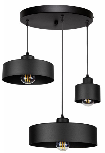 LAMPA SUFITOWA PLAFON ŻYRANDOL LOFT EDISON LED