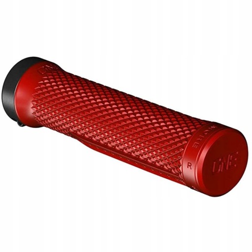 Chwyty OneUp Components LOCK-ON, czerwony