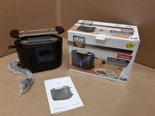 Toster OPIEKACZ Z PODGRZEWANIEM STAR Q 840W NOWY