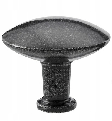 Uchwyt meblowy gałka szary połysk 2,7 x 3,2 x 3,2 cm