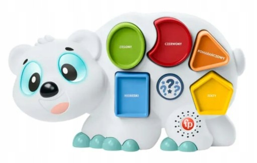 Fisher-Price HJR76 Interaktywny Niedźwiedź Polarny Linkimals