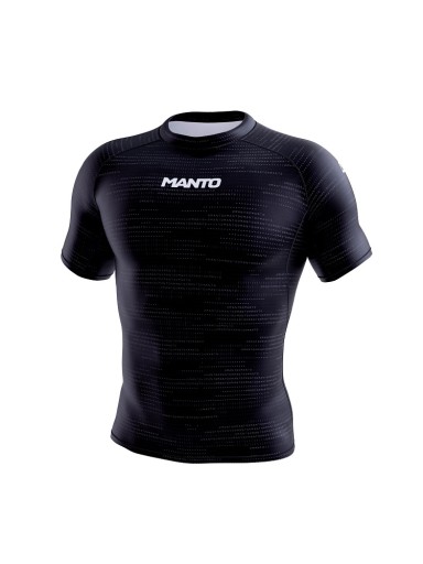 MANTO RASHGUARD SHORTSLEEVE OVERLOAD czarny L