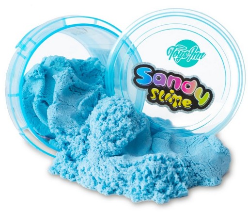 MASA PLASTYCZNA SANDY SLIME PIASKOWY SLIME PIASEK