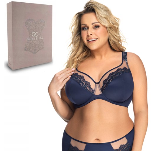 Biustonosz miękki K441 Luisse Gorsenia granat 85D