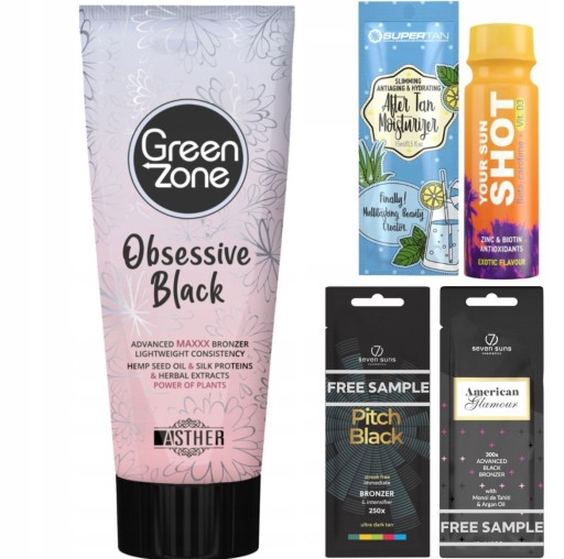 GREEN ZONE OBSESSIVE BLACK + GRATISY