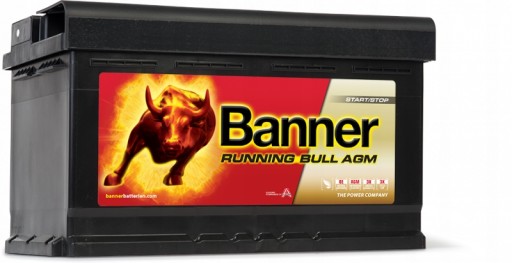 BANNER AGM 80Ah 800A START STOP - ADAPTACJA
