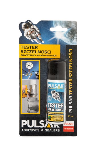 TESTER SZCZELNOŚCI GAZU PULSAR LPG PIANKA WYKRYWACZ 55 ml