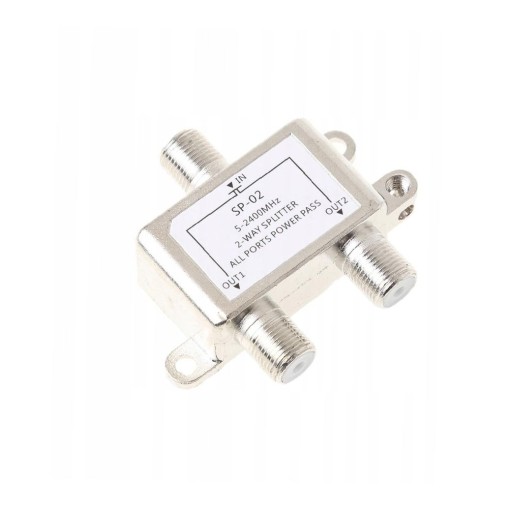 2 Way Splitter MHz Signal Adapter TV Antenna