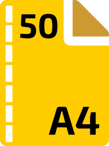 bindowanie A4 50 stron