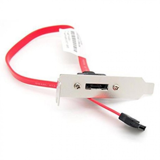 Kabel Adapter SATA do portu e-Sata x1 PCI śledź
