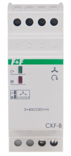 F&F CZUJNIK KOLEJ.ZAN.I ASYM.FAZ CKF-B 10A 1Z