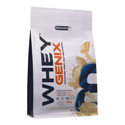BIOGENIX WHEY GENIX 700g BIAŁKO SERWATKOWE WHEY PROETIN ODŻYWKA BIAŁKOWA