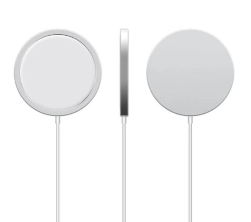 ŁADOWARKA INDUKCYJNA BEZPRZEWODOWA DO MAGSAFE IPHONE 12 13 14 15 SZYBKA 15W