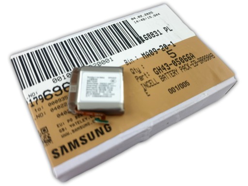 Samsung Galaxy Watch 4 46mm R890 ORYGINALNA BATERIA AKUMULATOR EB-BR890ABY