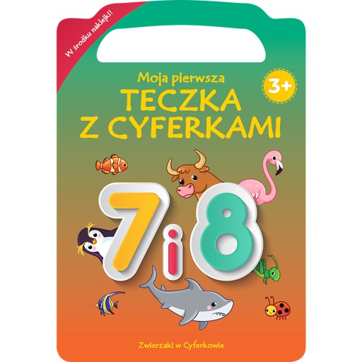TREFL KOLOROWANKA PIERWSZA TECZKA Z CYFERKAMI 7, 8