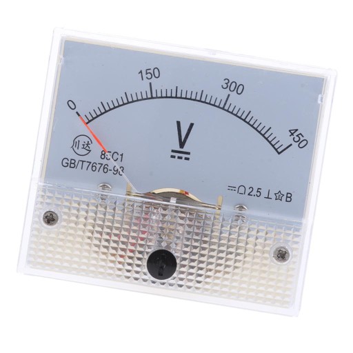 Amperomierz analogowy 0-450 V