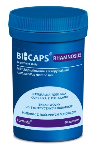 BiCaps RHAMNOSUS probiotyk 60 kapsułek ForMeds
