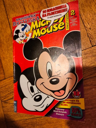 Mickey Mouse nr 2 (53)/1994 W.Disney