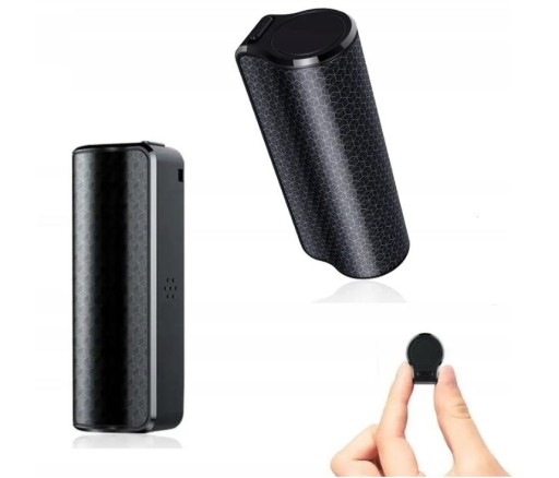 DYKTAFON SZPIEGOWSKI PODSLUCH 500H NAGRAŃ USB 32GB
