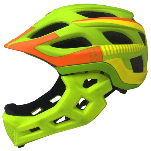 KASK ROWEROWY Z OCHRONĄ SZCZĘKI FULLFACE