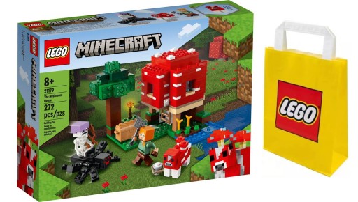 LEGO MINECRAFT 21179 Dom w grzybie