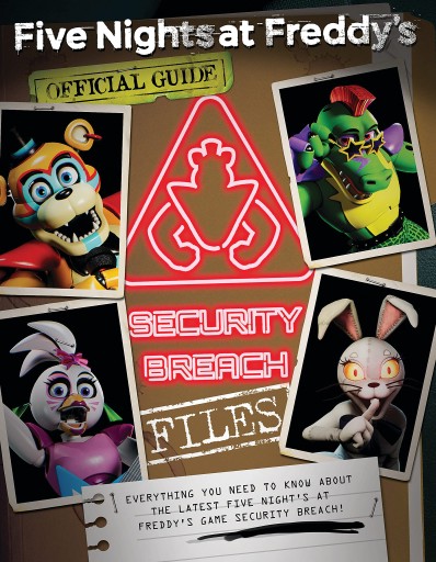 Książka FNaF Security Breach Files Przewodnik 2022