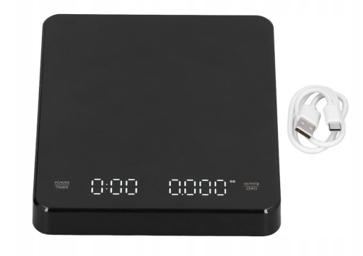 ELEKTRONICZNA WAGA KUCHENNA DO KAWY LCD USB