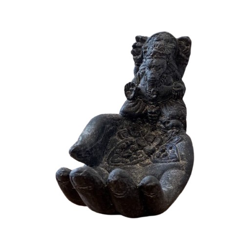 Ciemna PODSTAWKA Pod PALO SANTO i KADZIDŁO Bóstwo GANESHA GANESH Ganesia