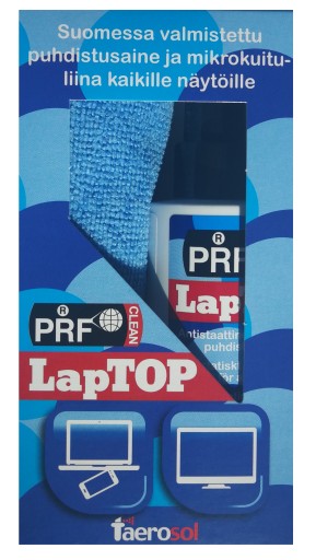 Płyn do Ekranów PRF LAPTOP 150ML + mikrofibra