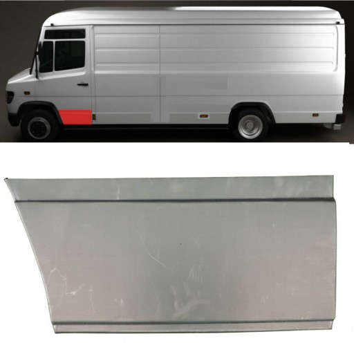 DRZWI POSZYCIE LEWE PRZÓD MERCEDES VARIO W670 95-
