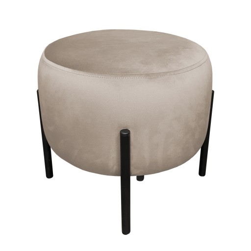 Pufa OLA LOFT ławka podnóżek metal MG09