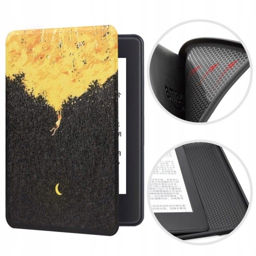 Etui do Kindle Paperwhite 4 silikonowy tył 24 star