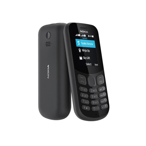 Telefon komórkowy Nokia 130 4 MB / 8 MB 2G czarny [2428]