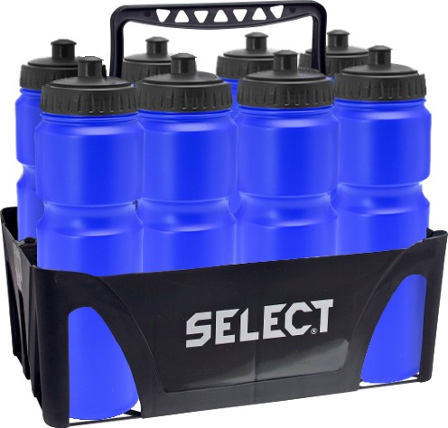 ZESTAW SPORTOWY KOSZYK SELECT + 8 BIDONÓW 840 ml