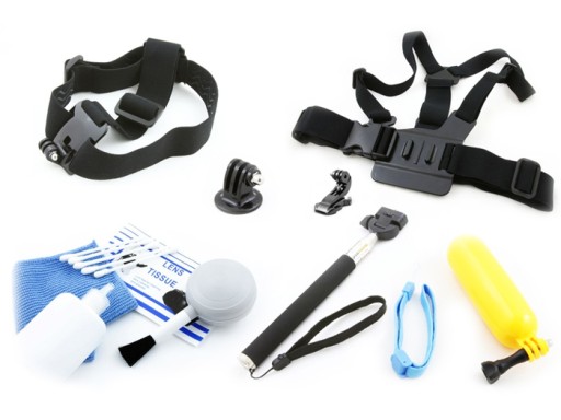 ZESTAW Akcesoria + Monopod Zestaw Czyszczący do SJCAM XIAOMI INSTA360 DJI