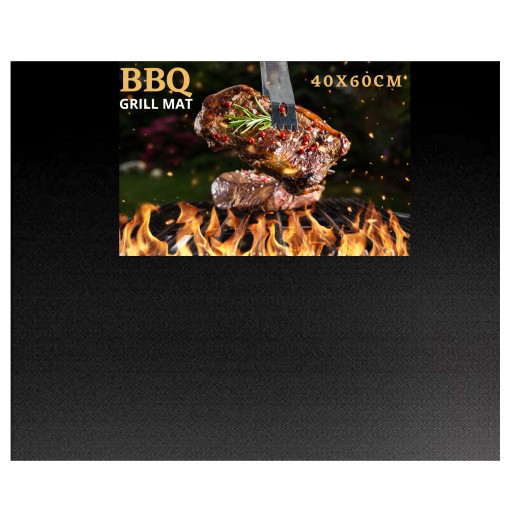 DUŻA MATA NA GRILL TEFLONOWA DO PIECZENIA PIEKARNIKA BBQ 40x60cm 1szt.