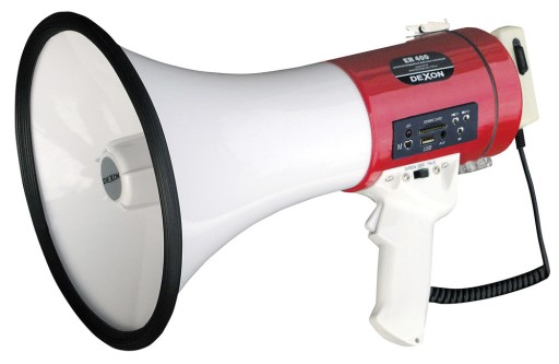 DEXON ER 400 MEGAFON Z SYRENĄ