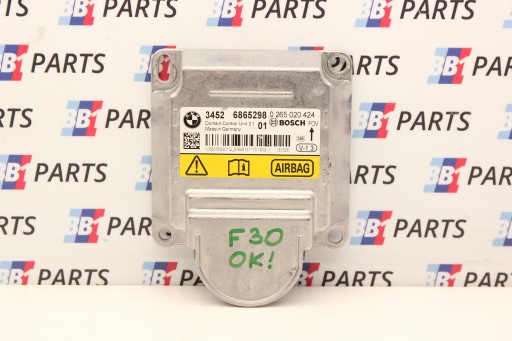 BMW F30 F31 F20 MODUŁ STEROWNIK AIRBAG ICM 6865298