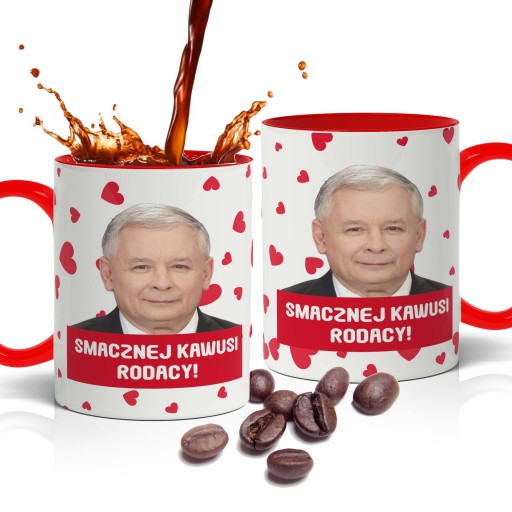 KUBEK Prezesa SMACZNEJ KAWUSI RODACY Kaczyński