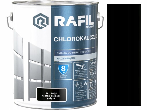 RAFIL CHLOROKAUCZUK CZARNY GŁĘBOKI 9005 10L