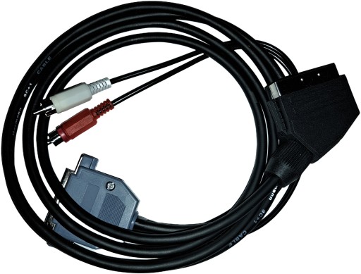Kabel Amiga Scart + dźwięk