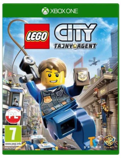 LEGO CITY TAJNY AGENT PO POLSKU XBOX ONE NOWA